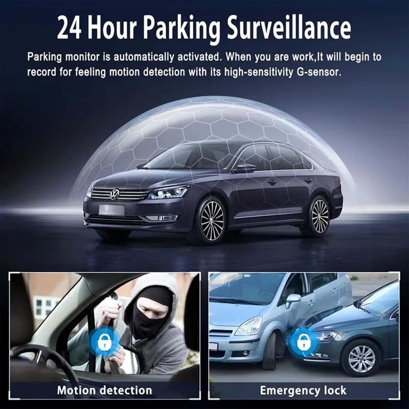 🎁LAST DAY 49% OFF🔥Full View Car Dash Cam System