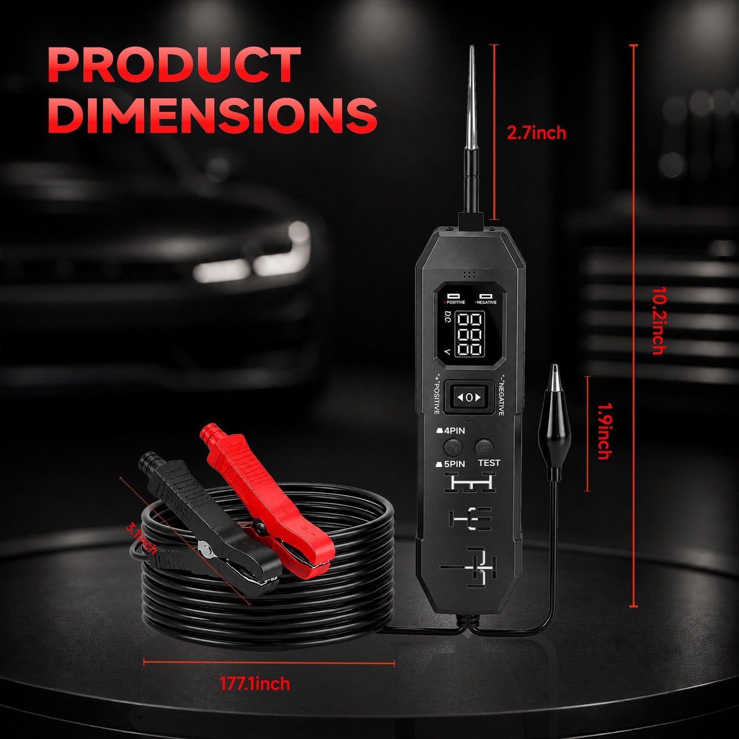 2 in 1 Power Circuit Probe Tester