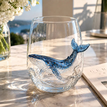 🔥🌊 3D Ocean Animal Artisan Glassware Collection for Fresher Sips, Coastal Elegance & Elevated Home Bar Vibes