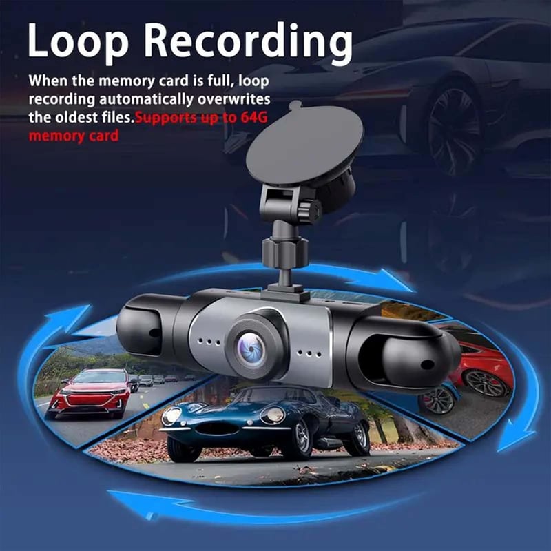 🎁LAST DAY 49% OFF🔥Full View Car Dash Cam System