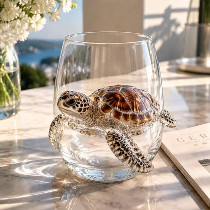 🔥🌊 3D Ocean Animal Artisan Glassware Collection for Fresher Sips, Coastal Elegance & Elevated Home Bar Vibes