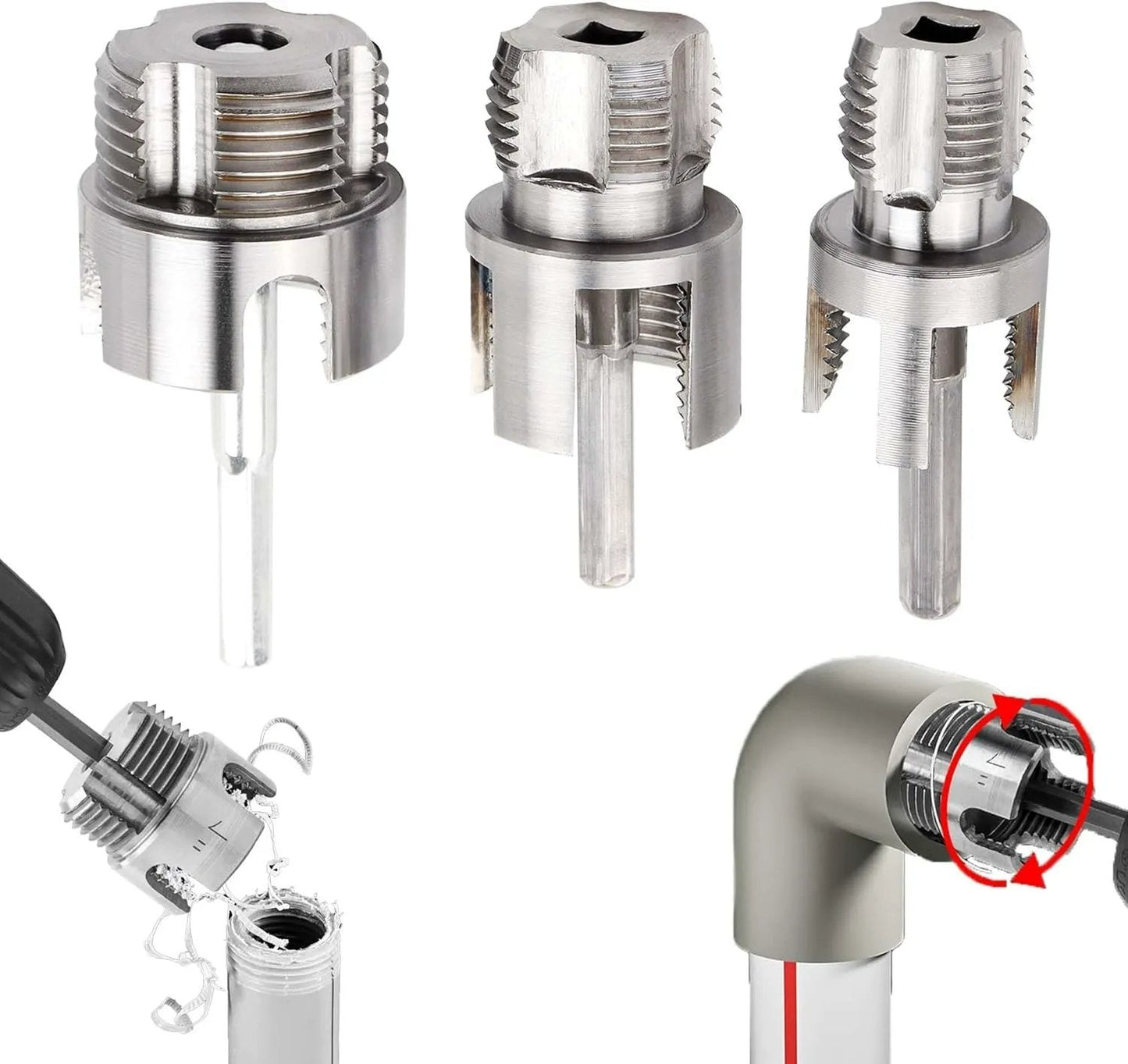 🛠️ Pipe Tapping and Threading Tool