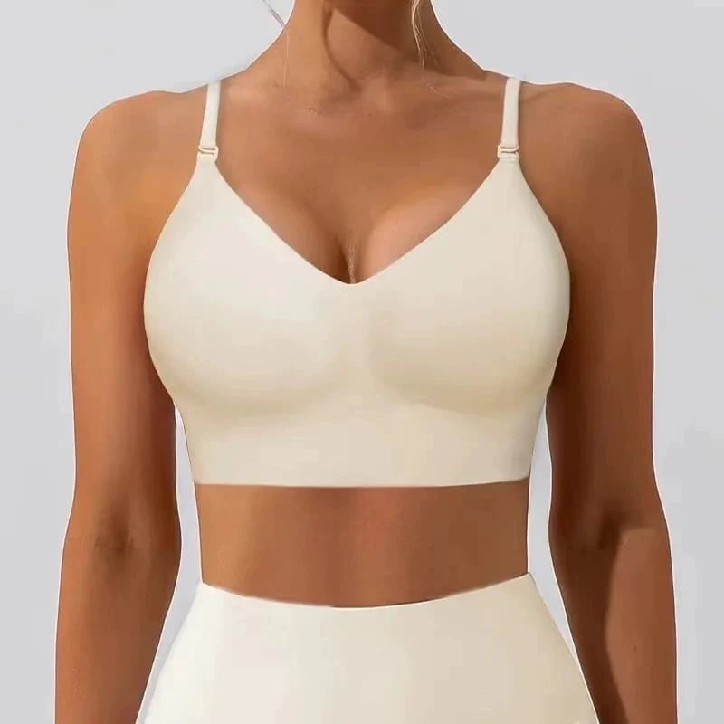 🔥Women's Solid Color Wireless Backless Bra