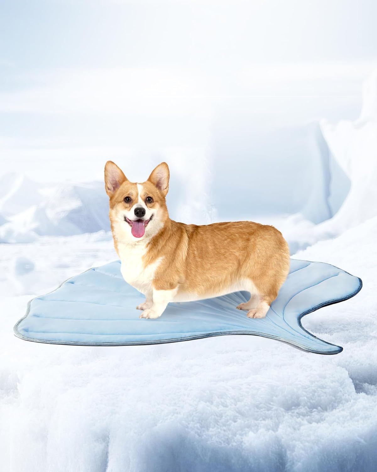 🧊Ice Silk Pet Cooling Mat, Washable Breathable Cooling Pad For Dogs Cats, Non-Slip Summer Heat Relief Bed For Indoor Travel