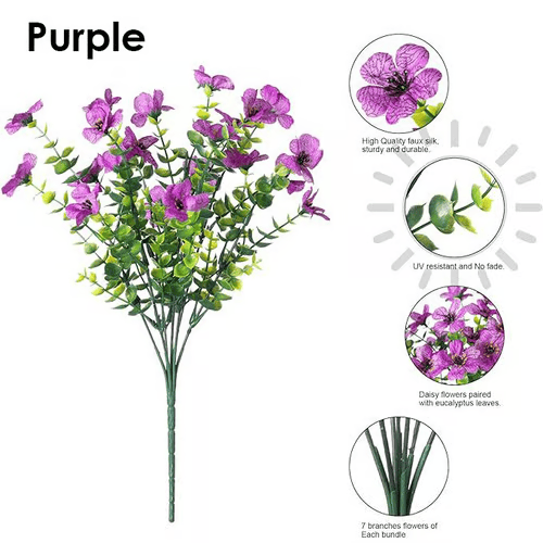 💥Only $1.98 Last Day Promotion!🌺UV Resistant Colorful Artificial Flower🌺