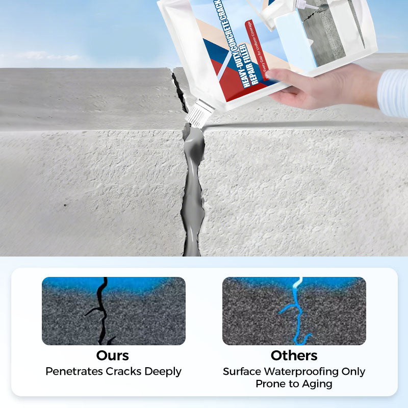 💐Limited Special Price & 50% OFF!! New Formula – Extra-Strength Concrete Crack Adhesive 🆚🛠️