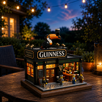 🍺Guinness Irish Pub Collector Edition Building Blocks Set