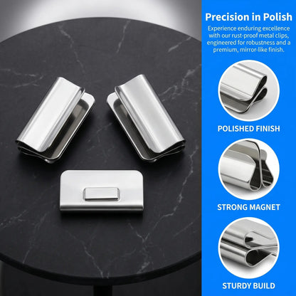 10 Pairs The New Magnetic Curtain Clips | Strong Double-Sided Light Blocking Magnets