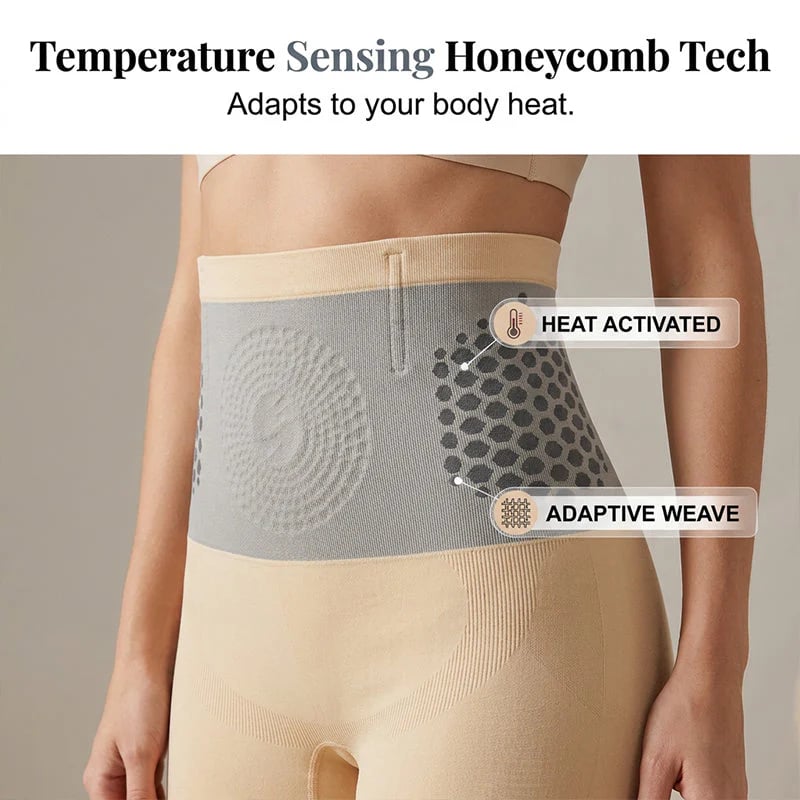 High-Waist Tummy Control Shapewear Shorts