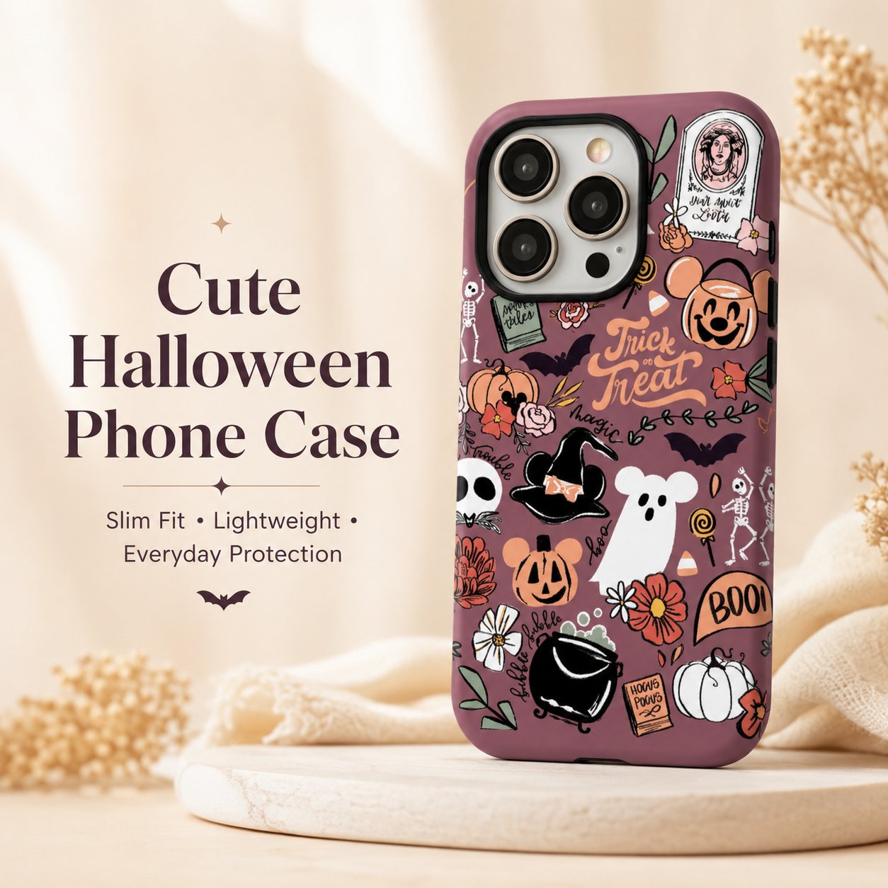 🎃 Spooky Halloween Phone Case — Dress Your Phone for the Season! 👻