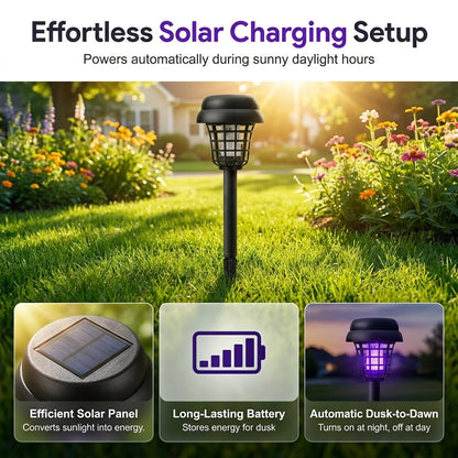🔥Last Day 50% OFF ✨Solar Mosquito Zapper Light