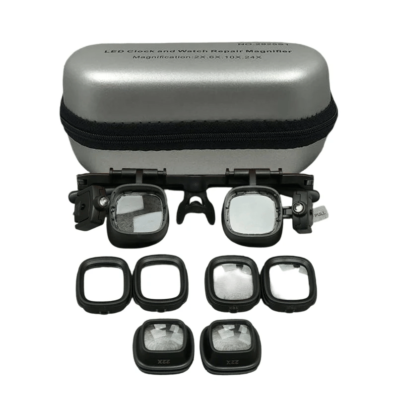 🔬 LIMITED-TIME 50% OFF! ✨ Precision LED Magnifier Glasses – Interchangeable Lenses, Dual LED, Hands-Free 💡