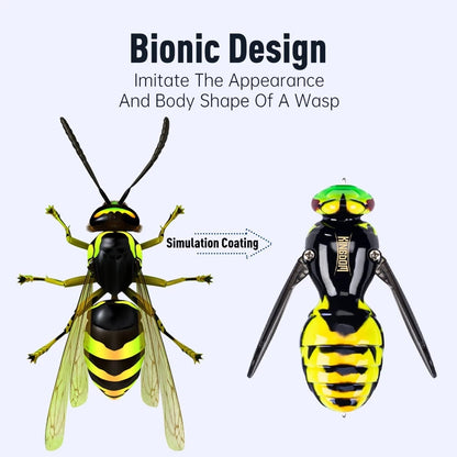 🔥 Last Day 69% OFF – 🐝 Bionic Wasp Topwater Lure That Triggers Explosive Strikes