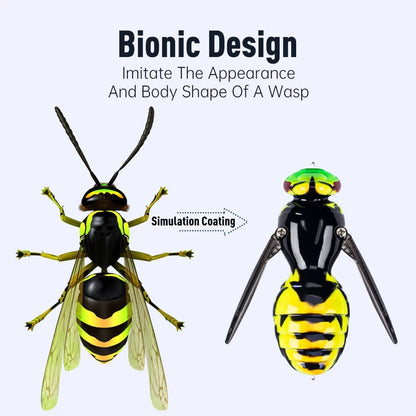 🔥  🐝 Bionic Wasp Topwater Lure That Triggers Explosive Strikes