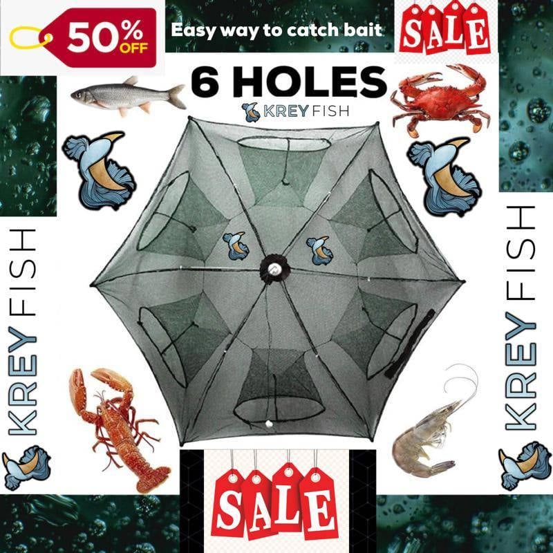 Automatic Foldable Strengthened Fish Catcher