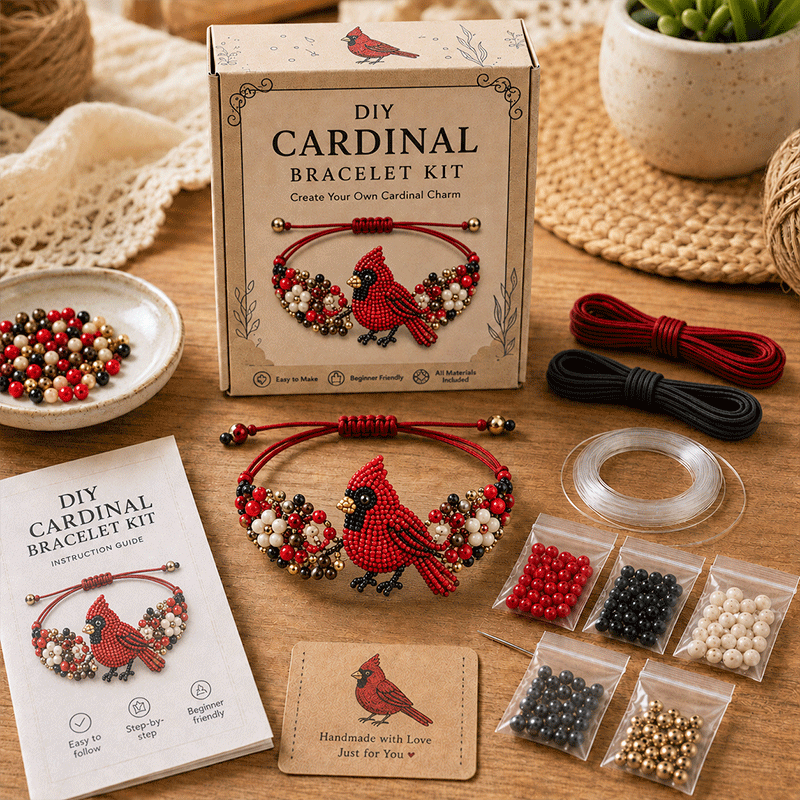 🔥50% Off Last Day - BUY 3 GET 1 FREE🐙DIY Beaded Bracelet Making Kit