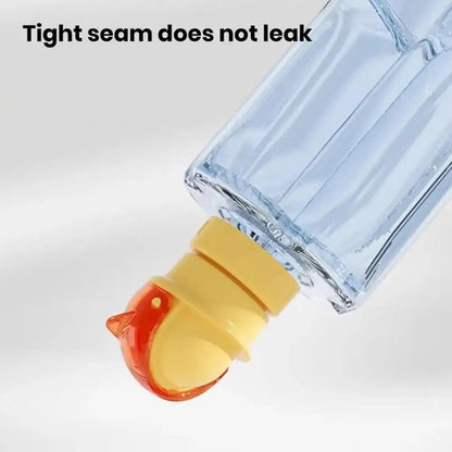 Kids Water Bottle Spout Conversion Cap with Straw | Universal Fit for Juice & Water Bottles | Spill-Proof Flip Top Cover for Toddlers & Children
