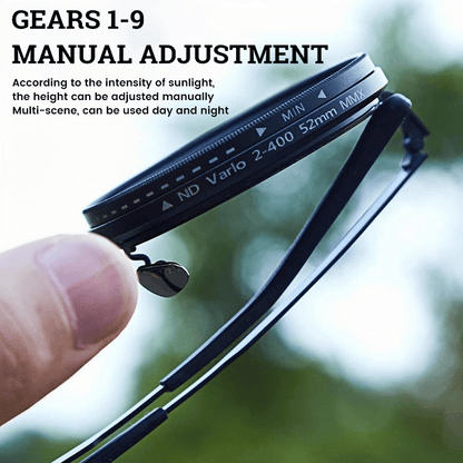 🔥49% Off🔥Adjustable Tint Rounded Polarized Lenses Retro Sunglasses