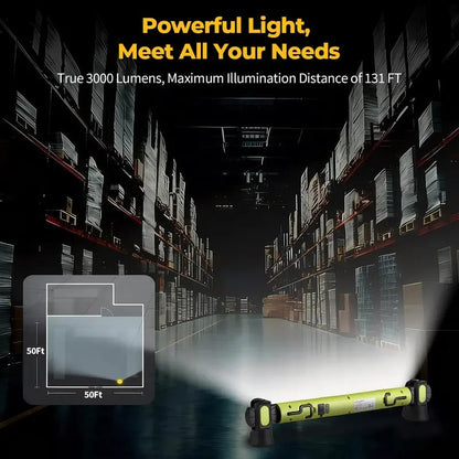 🚗💡Under Hood Work Light Bar, 3000LM LED Magnetic Light Bar