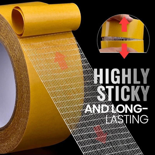 📢📢BUY 2 GET 1 FREE !! ⏰Strong Adhesive Double-sided Mesh  Tape