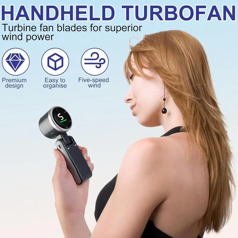 Portable Handheld Turbo Fan🍃