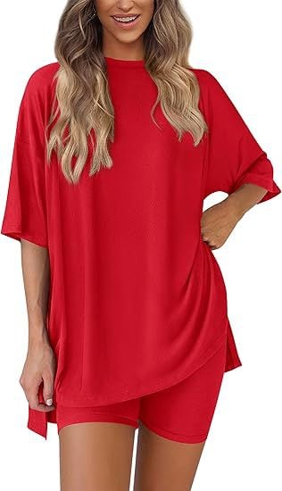 2026 Women's Summer Casual Loose Two-Piece Casual Suit