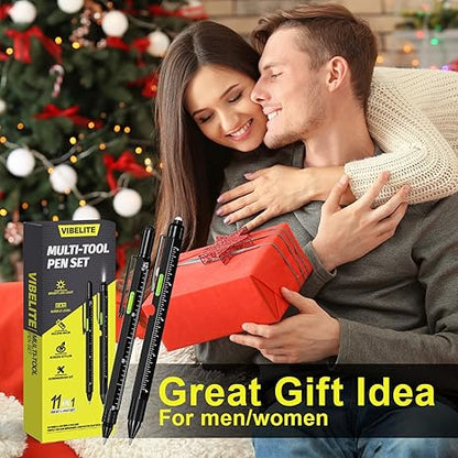 9-in-1 Multifunction Pen with LED Light