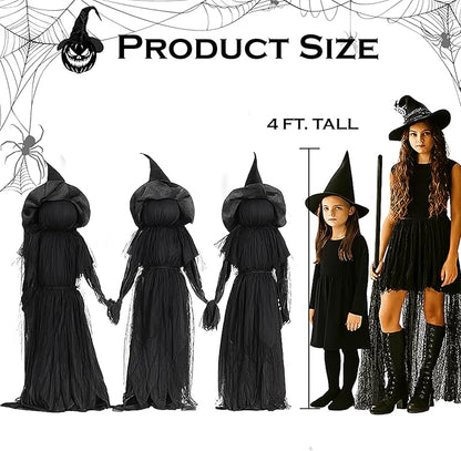 🎃2026 Halloween Sale 🧙‍♀️Lighted Halloween Witch Stakes