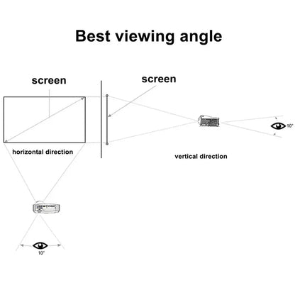 4K Metal Lightproof Foldable Portable Movie Screen (16:9)🎥✨