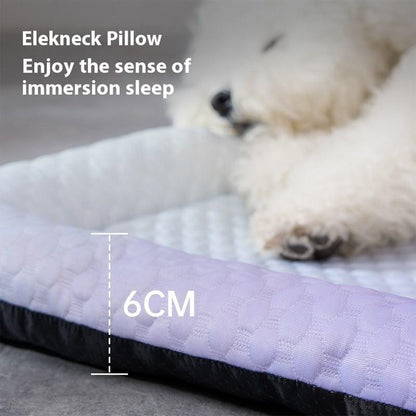 🔥Summer Hot Sale 60% OFF🧊❄️Pet Cooling Pad Mat for Dogs and Cats🐶🐱Ice Silk Summer Cool Bed Blanket in Gradient Colours🐾