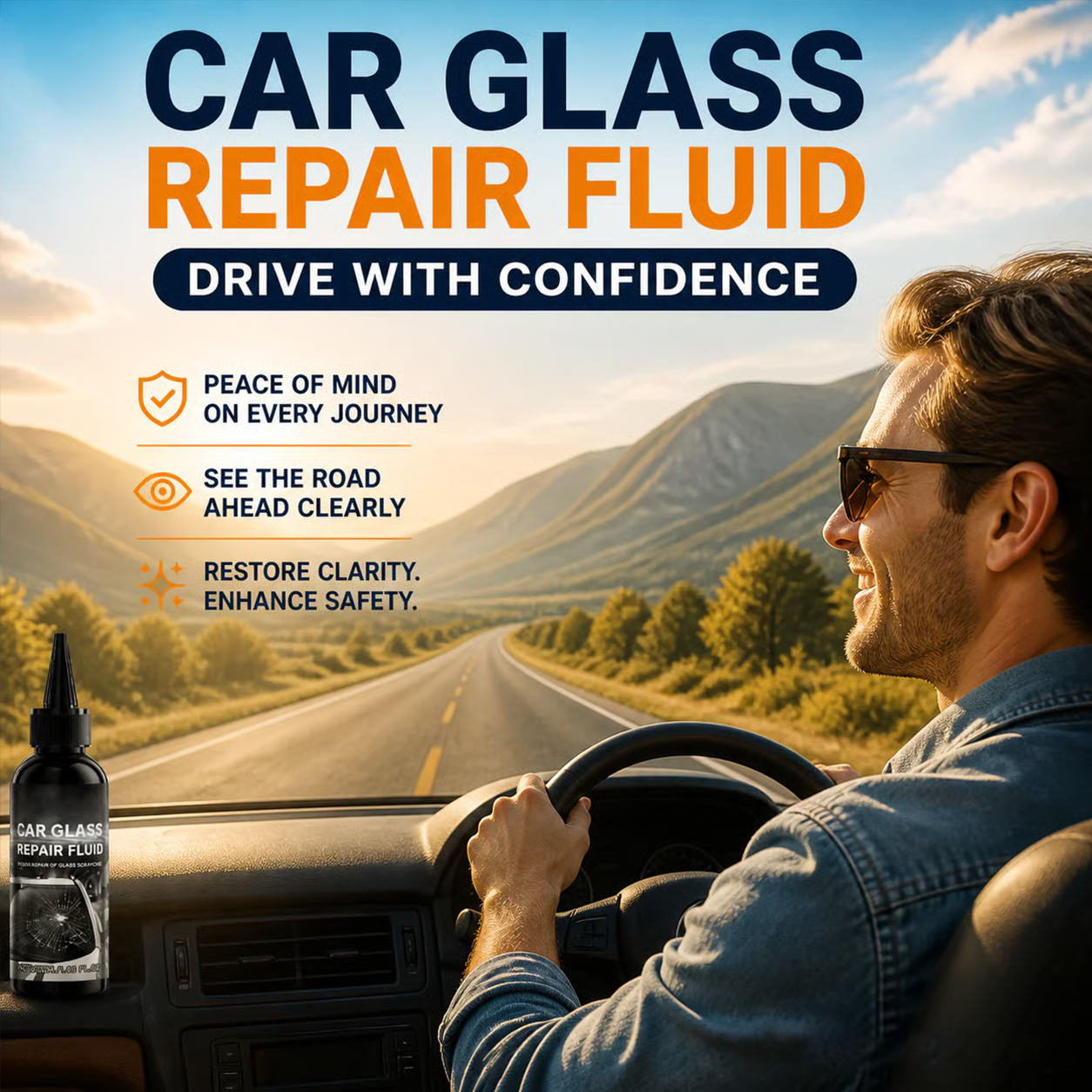 🔥Buy 1 Get 1 Free🔥Fast-Acting Windshield Crack & Chip Repair Kit