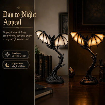 🦇✨ Halloween Glowing Magic Bat Table Lamp