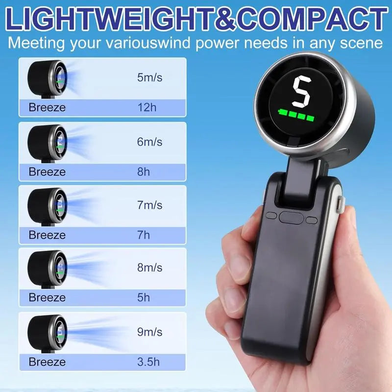 Portable Handheld Turbo Fan🍃