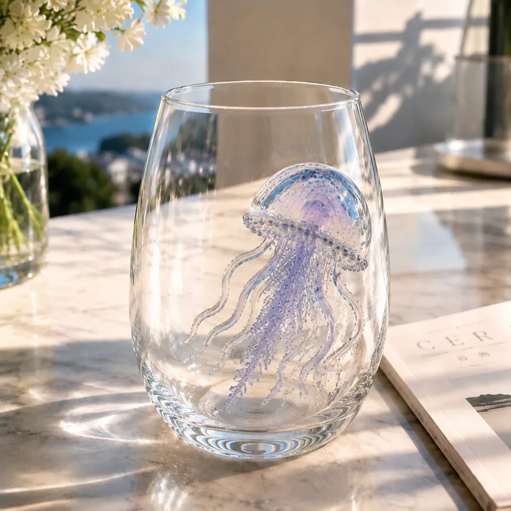 🔥🌊 3D Ocean Animal Artisan Glassware Collection for Fresher Sips, Coastal Elegance & Elevated Home Bar Vibes