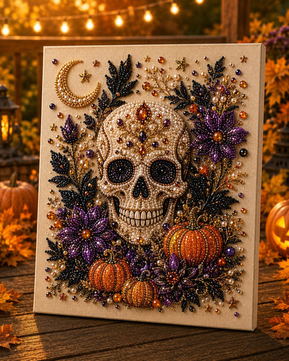 🔥Last Day 49% OFF - 👻✨Halloween Ghost Pearl Art DIY Kit