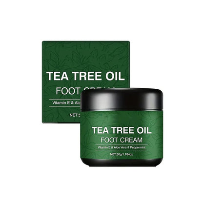 🥳2026 HOT SALE🥳💞50K+ Sold ✨Soothing Aloe Vera & Tea Tree Foot Moisturizer, Repairing Dry Cracked Feet Skin Care Cream