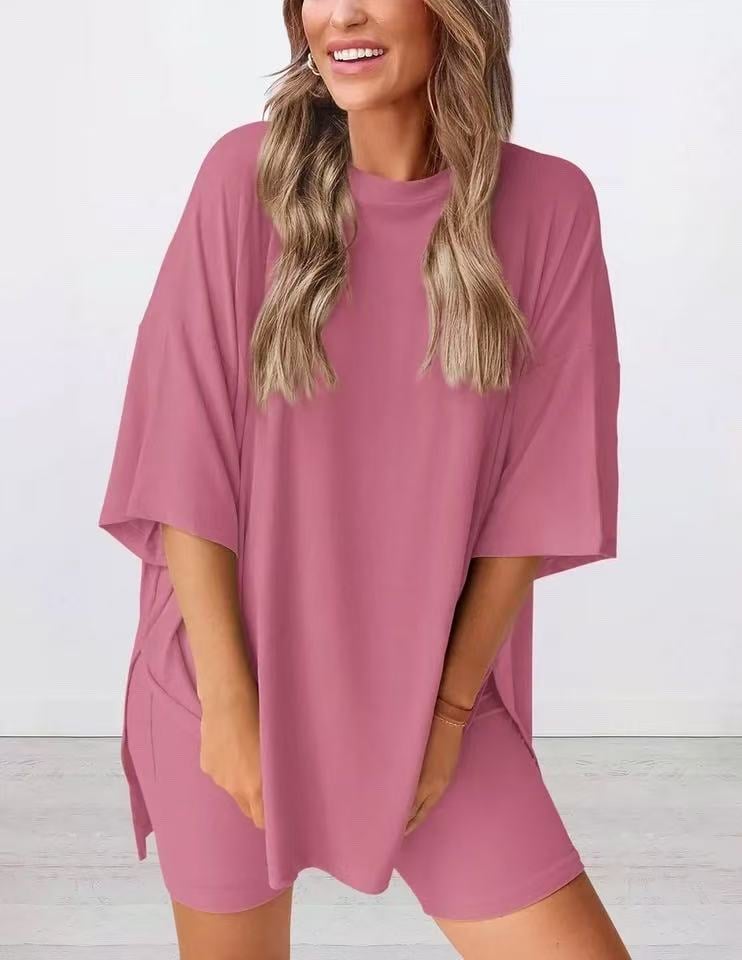 2026 Women's Summer Casual Loose Two-Piece Casual Suit