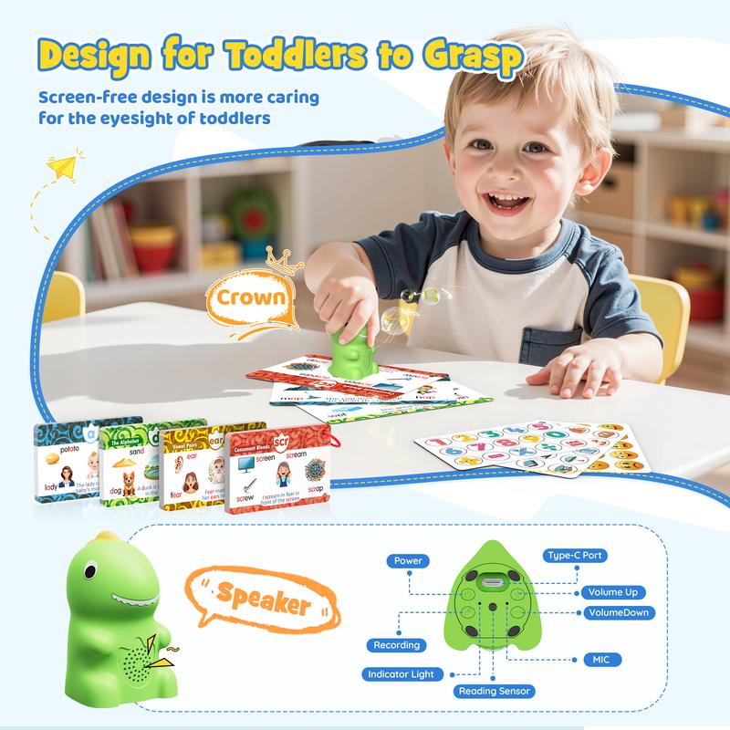 The Special Dino | Talking Flash Cards & Phonics Toy