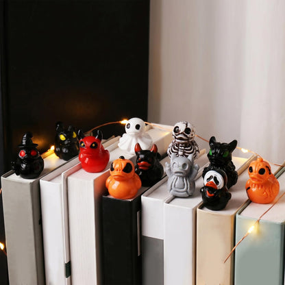Mini Halloween Devil Duck Decor