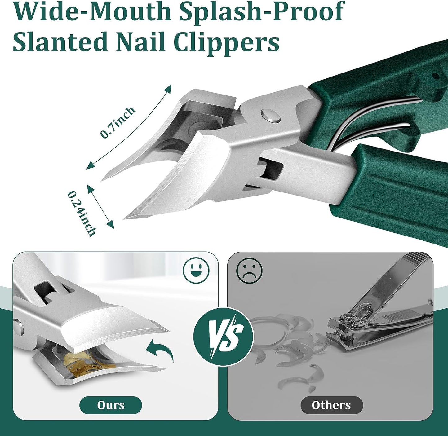 💕 3 PCS Eagle-Beak Ingrown Toenail Clipper