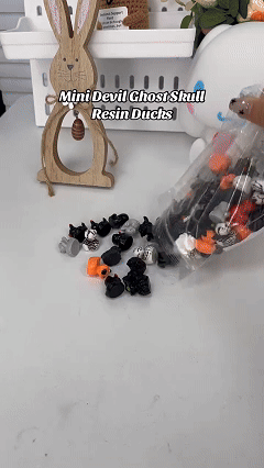 🔥Last Day 49% OFF - 🎃🦆Mini Ducks (✨Devil, Ghost, & Skeleton Designs)