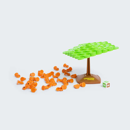 🎲Creature Crash Capybara Balancing Tree Game✨Fun Family Stacking Board Game for Kids 6+