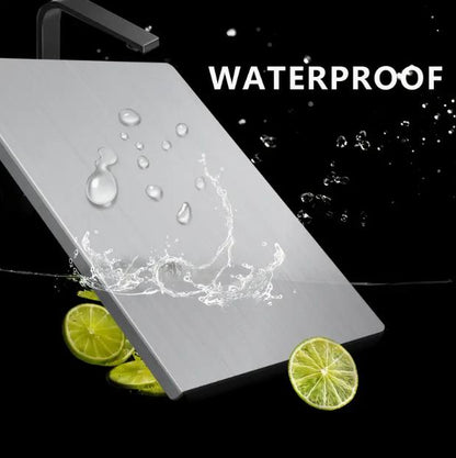 ✨ Food Grade Stainless Steel Kneading Board 🍳 Multi-Purpose Non-Stick Cutting Board