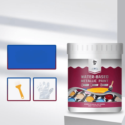 🔥Hot Sale 49% OFF🔥 Rust Converter & Metallic Paint – Stops Rust, Ready to Paint🛡️