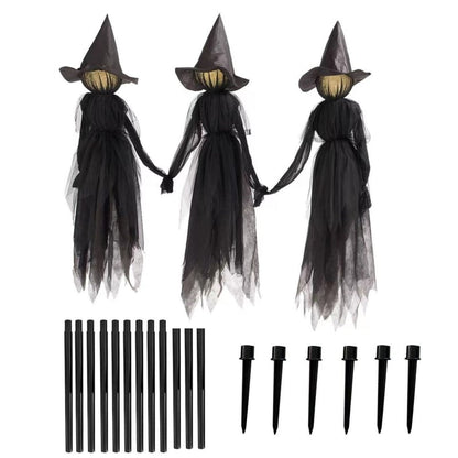 🎃2026 Halloween Sale 🧙‍♀️Lighted Halloween Witch Stakes