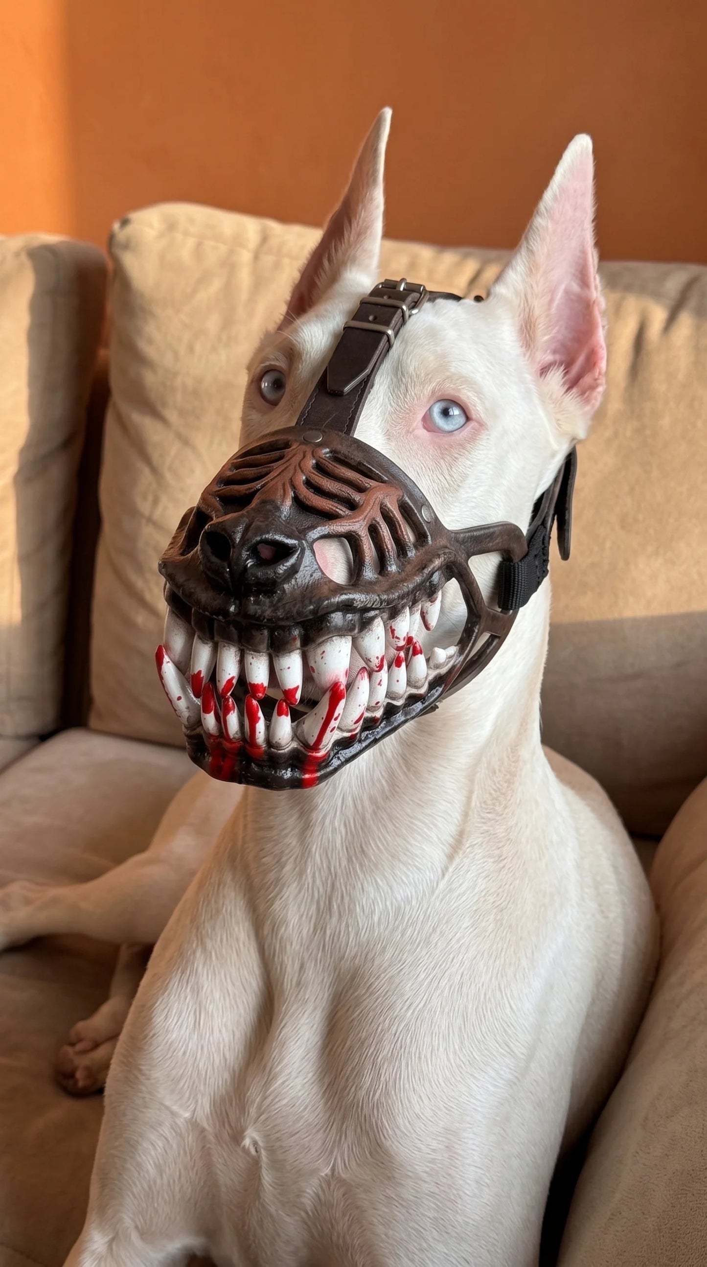 🔥🐶 Hell Hound Monster Muzzle🔥🎃