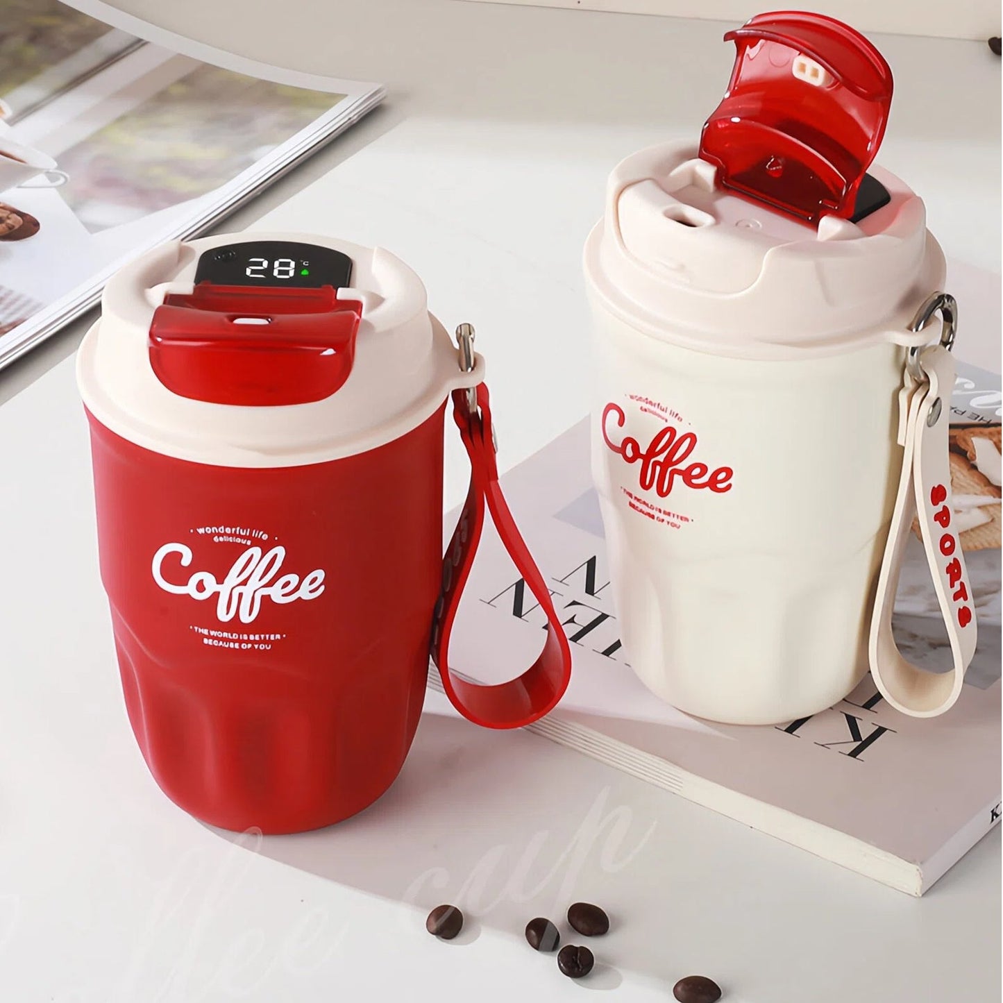 ☕ Portable Coffee Vacuum Flask