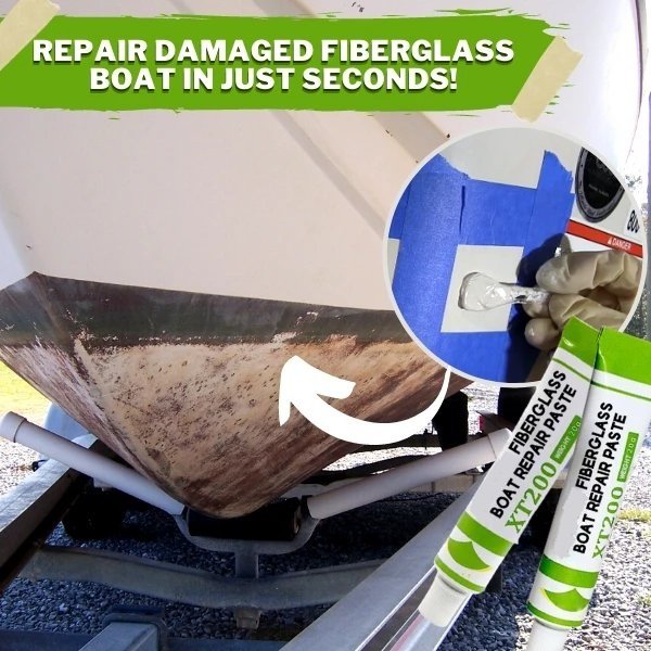 🔥Buy 2 Get 3 Free🔥Fiberglass Boat Repair Paste – Instant Gelcoat Fix, Marine Grade, Easy Apply ✨