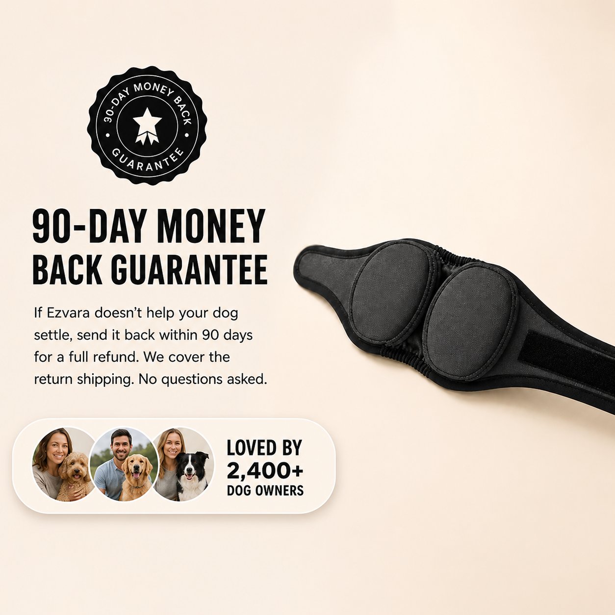 Noise Cancelling Dog Ear Wrap