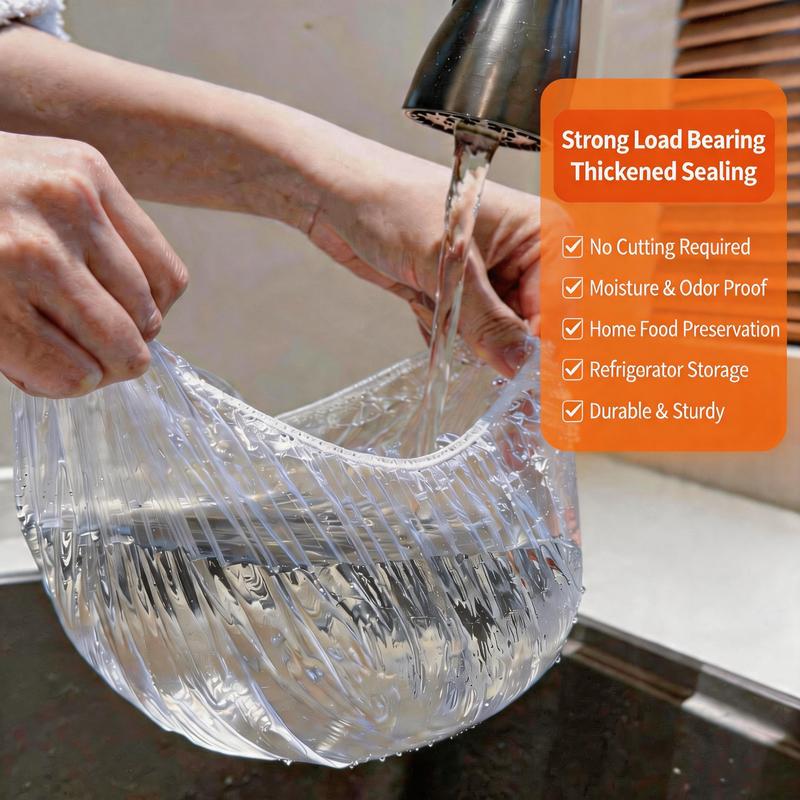 🍓 Elastic Food Fresh-Keeping Covers 🥗 Food-Grade Stretch Lids for Bowls, Plates, Fruits & Leftovers